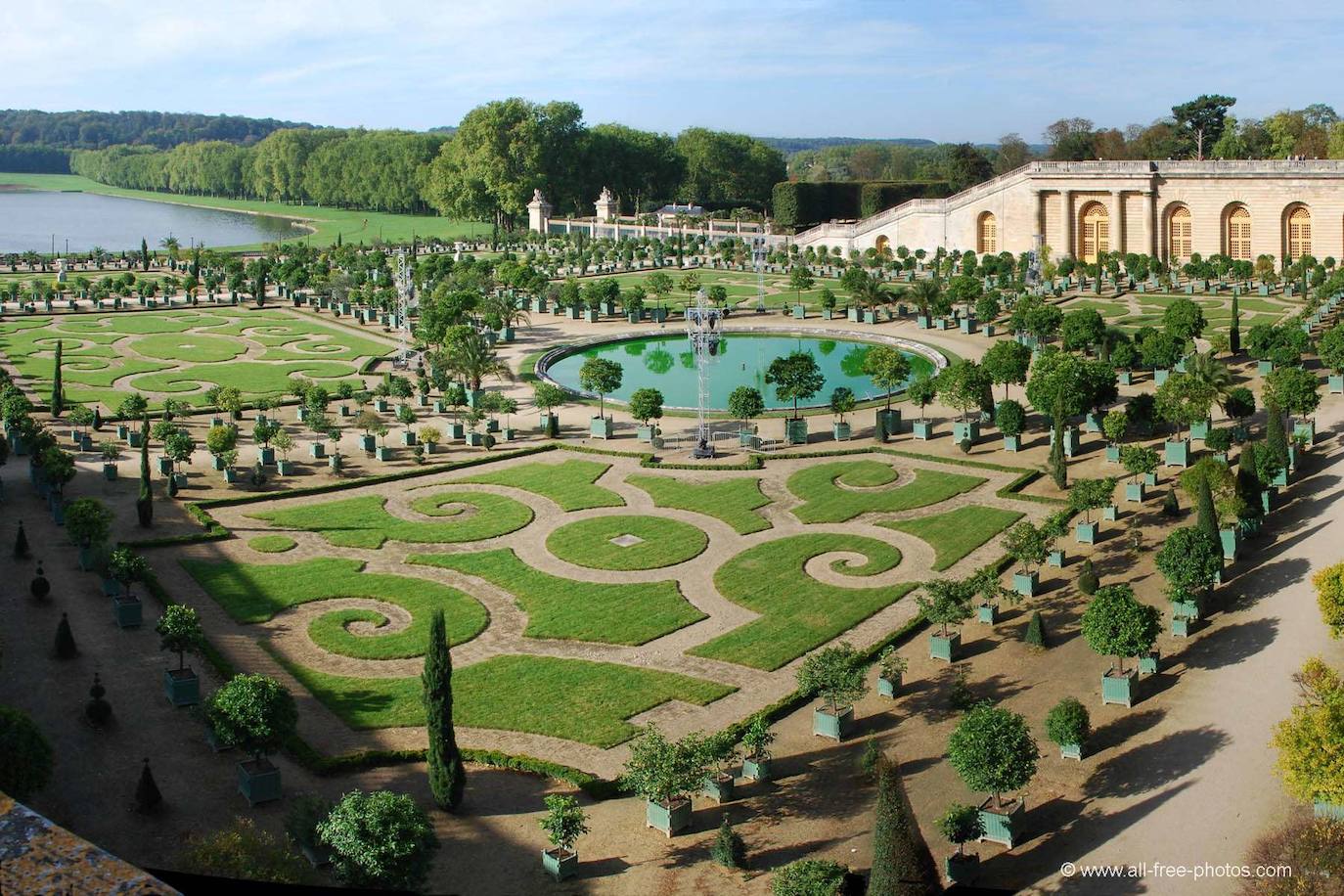 Jardines del Palacio de Versalles (Francia)