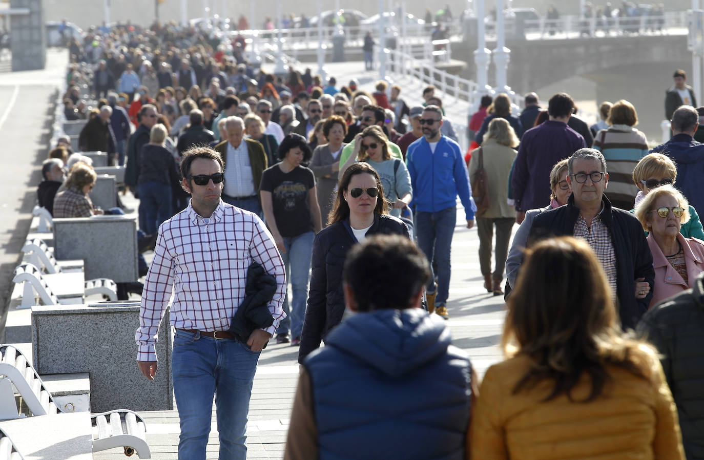 Febrero llega ocho grados más cálido de lo habitual