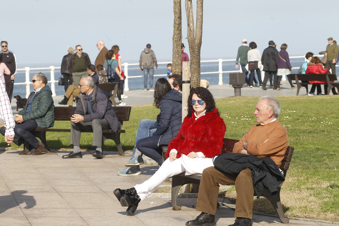 Febrero llega ocho grados más cálido de lo habitual