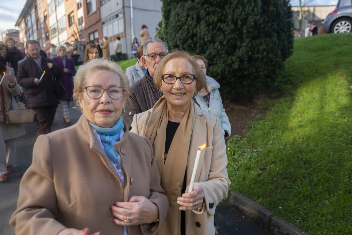 Procesión de La Candelaria en La Magdalena. 