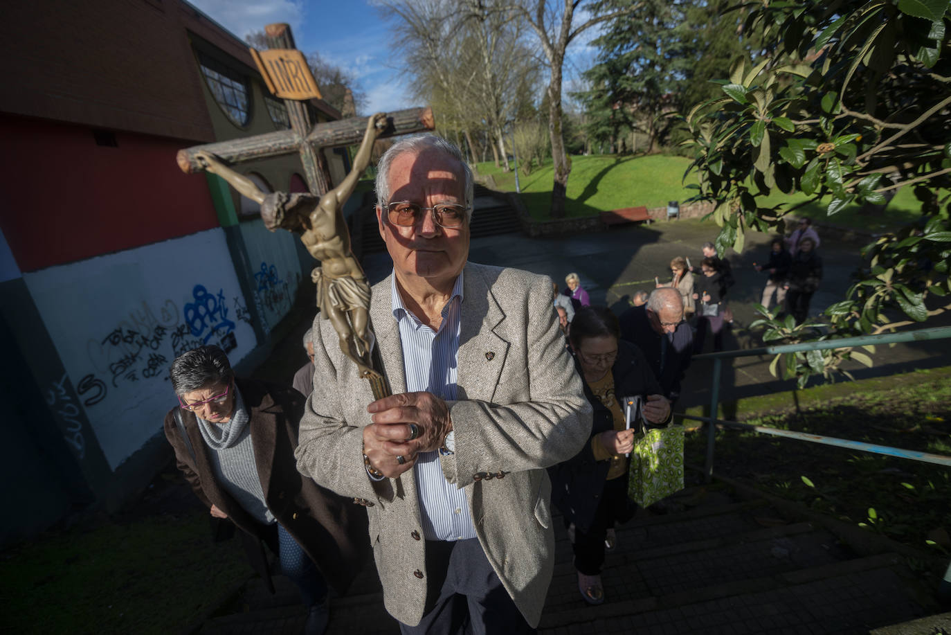 Procesión de La Candelaria en La Magdalena. 