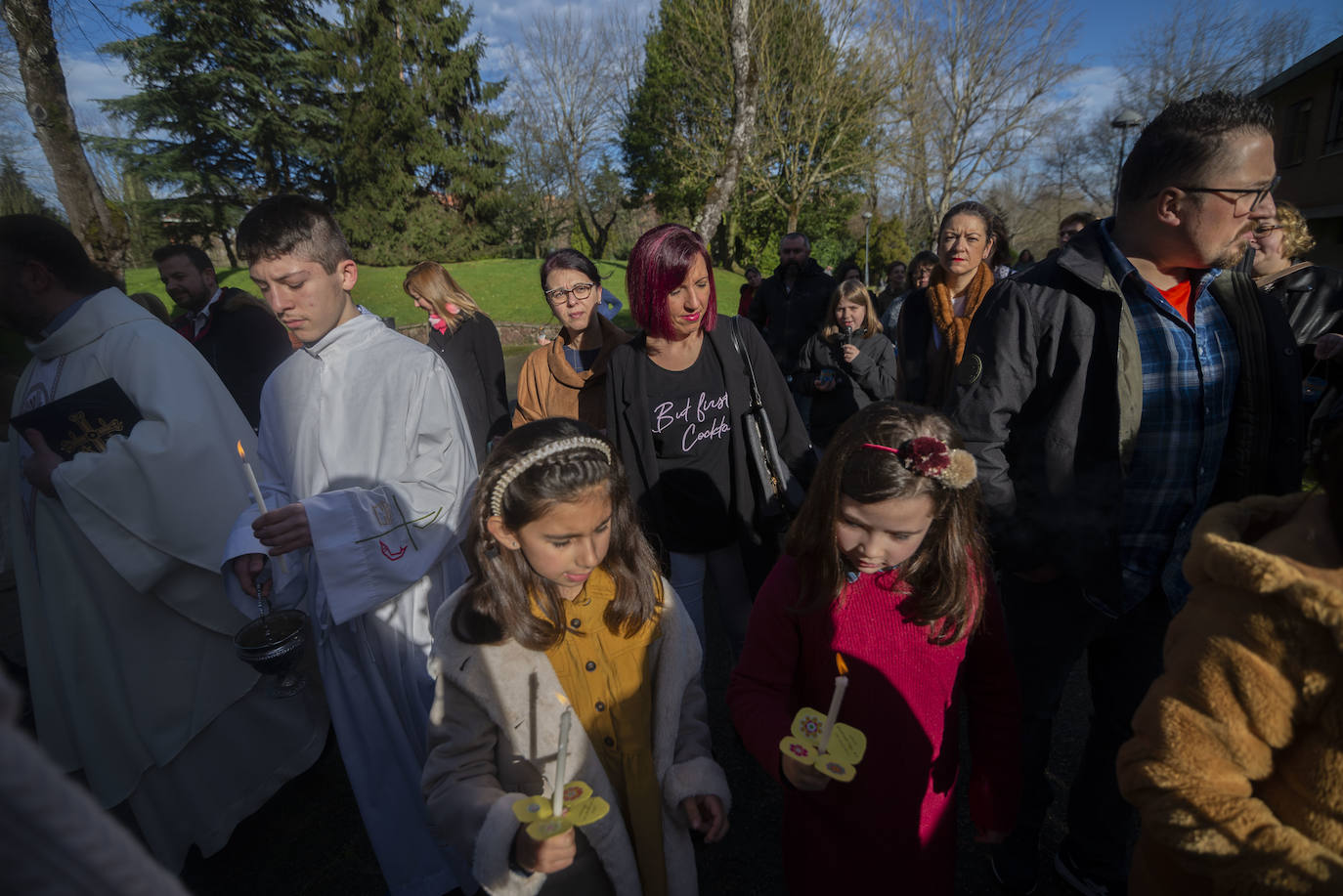 Procesión de La Candelaria en La Magdalena. 