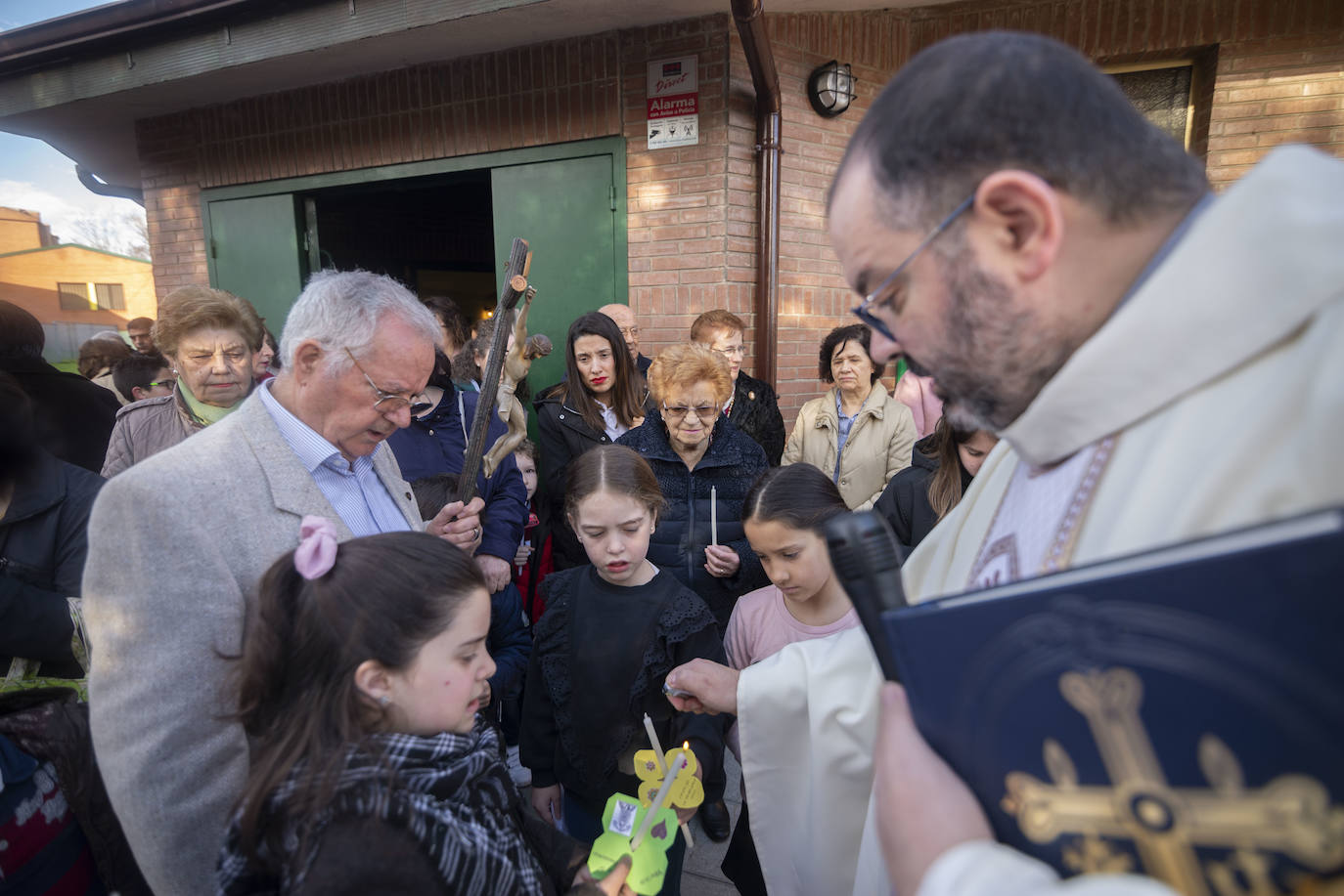 Procesión de La Candelaria en La Magdalena. 