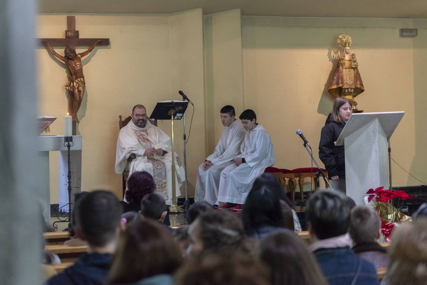 Procesión de La Candelaria en La Magdalena. 