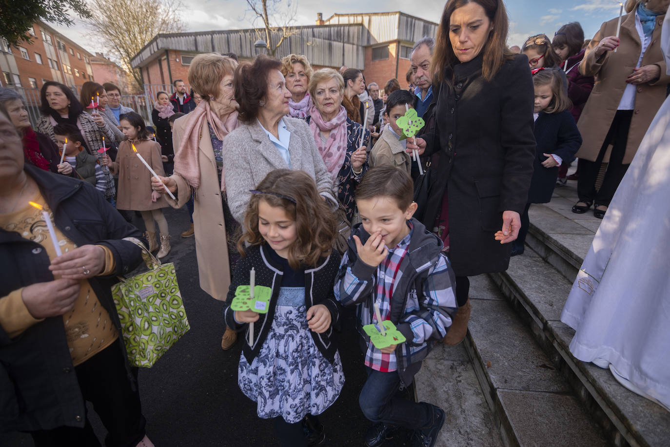 Procesión de La Candelaria en La Magdalena. 