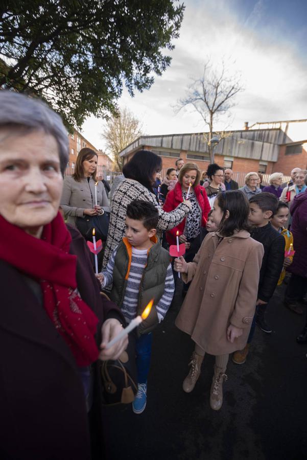 Procesión de La Candelaria en La Magdalena. 