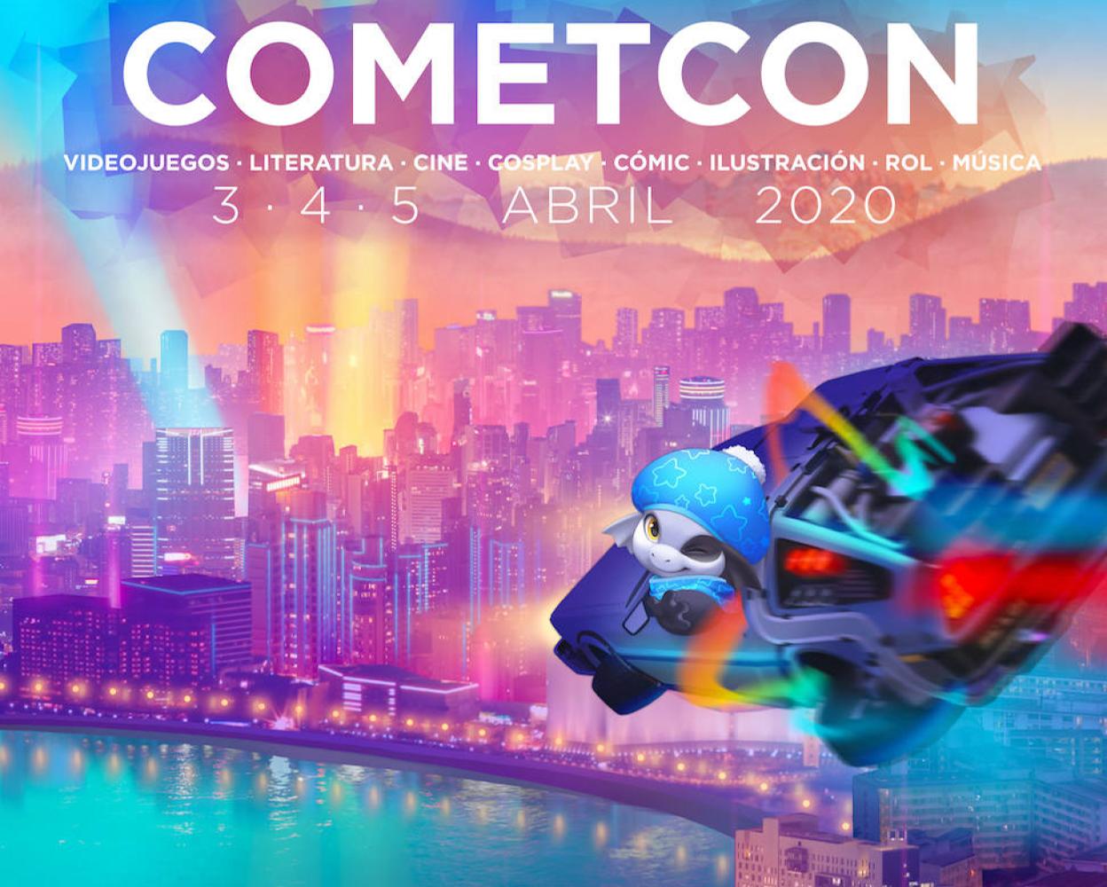 El cartel de esta edición de la Cometcon, diseñado por Nordeva. 