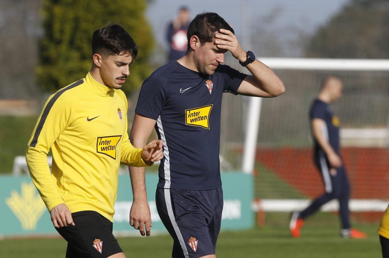 Carlos Cordero, en el tramo final