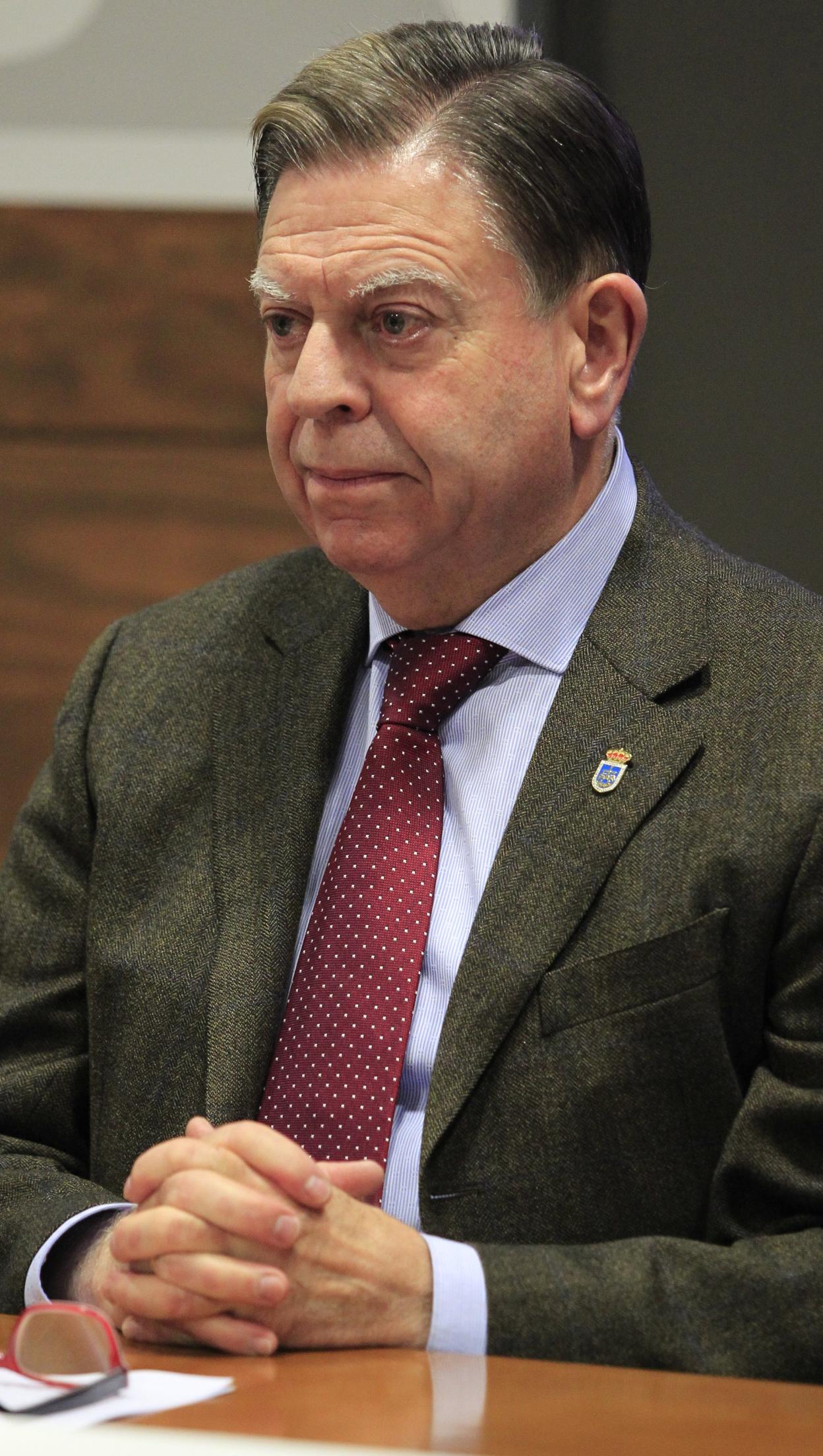 El alcalde Alfredo Canteli. 