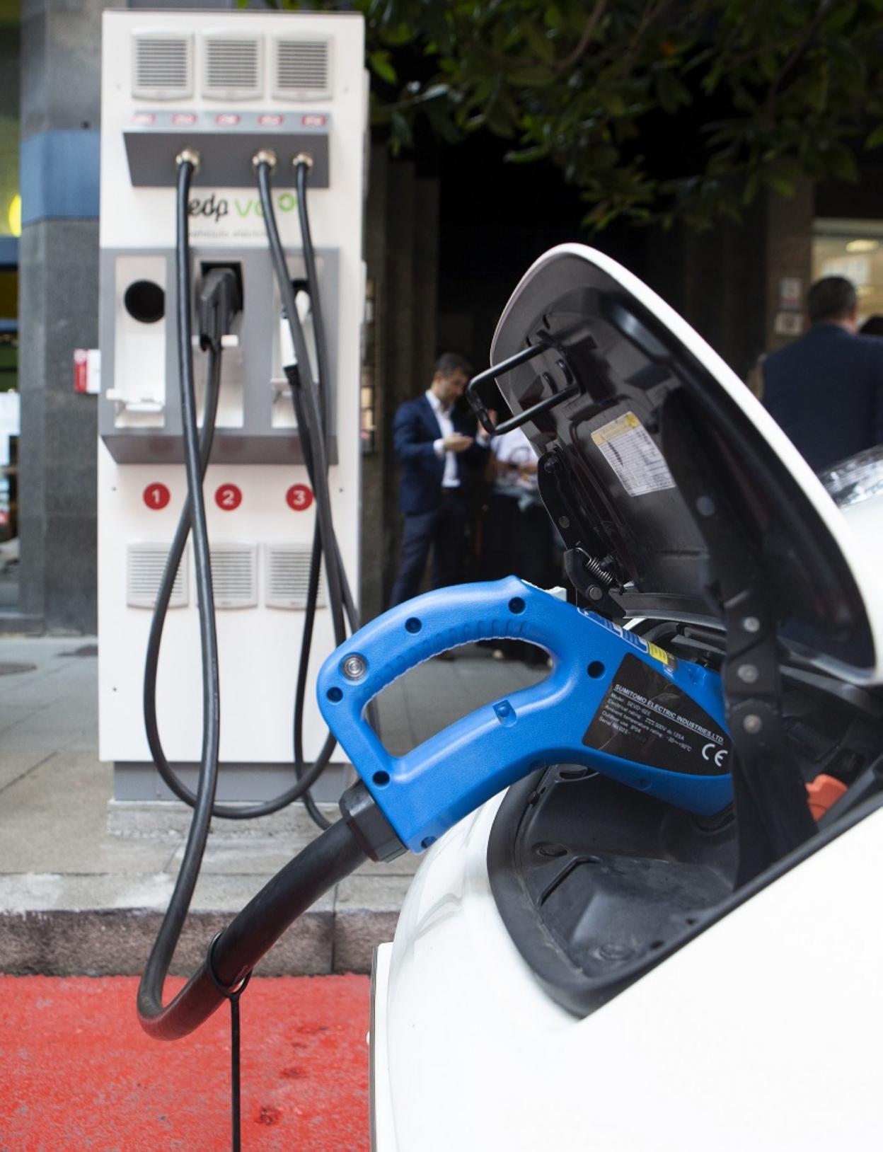 El nuevo punto de recarga. 