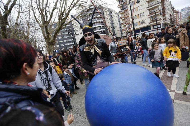 Hubo representaciones en Begoña, plaza del Instituto, seis de agosto y numerosas salas de la ciudad