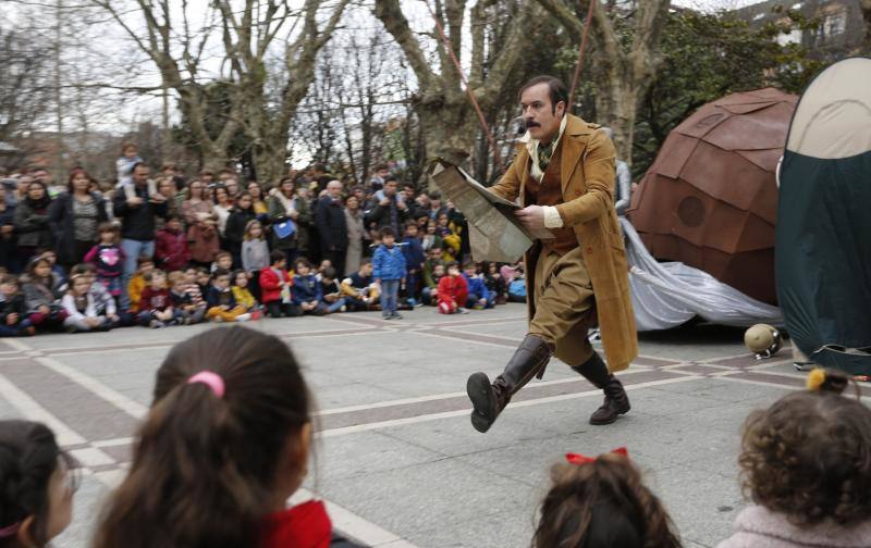 Hubo representaciones en Begoña, plaza del Instituto, seis de agosto y numerosas salas de la ciudad