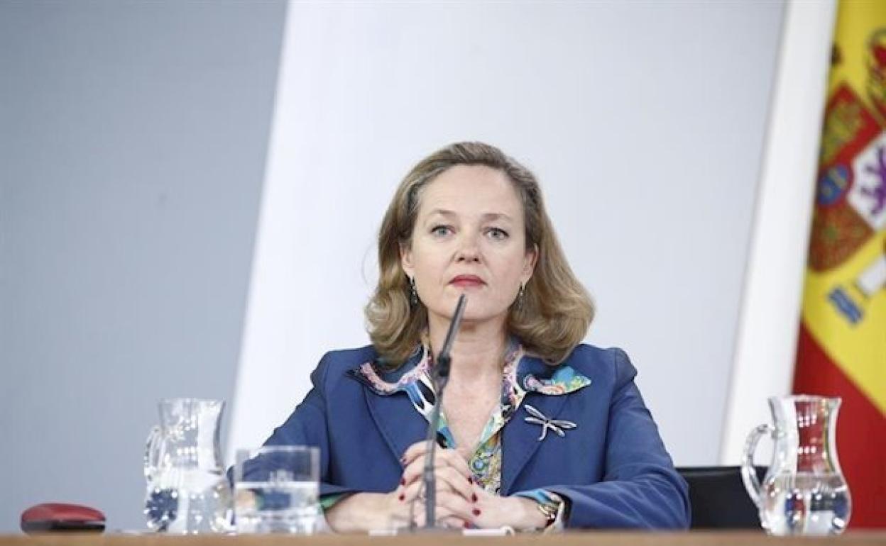 Nadia Calviño, vicepresidenta tercera del Gobierno y ministra de Economía 