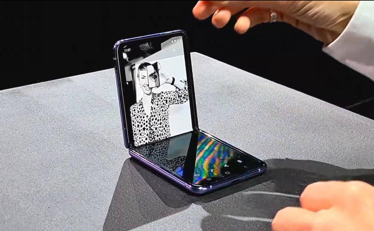 El nuevo Samsung plegable.