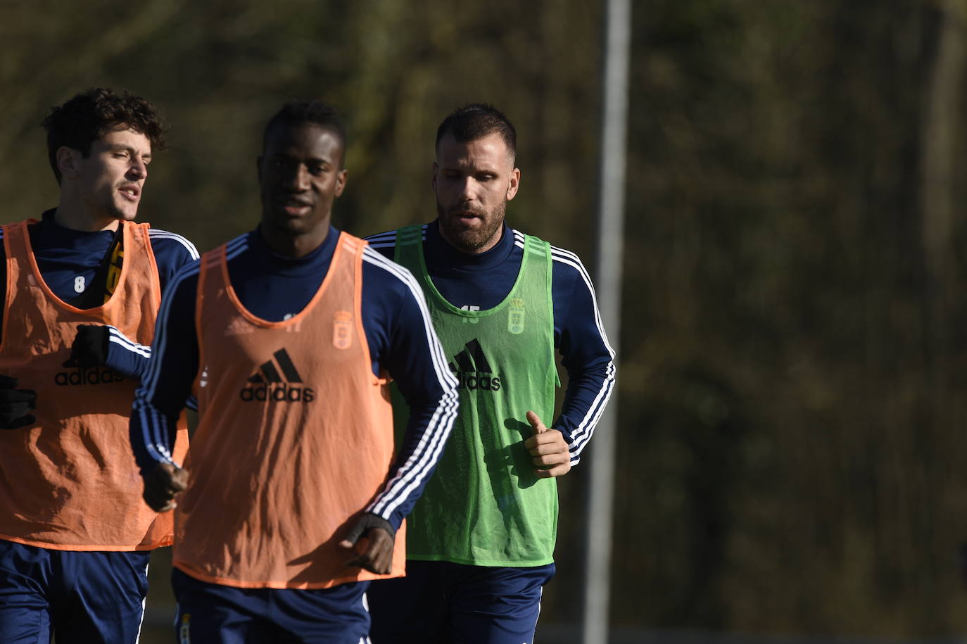 Los azules siguen con la preparación para el partido ante el Alcorcón