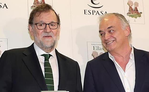 Rajoy acompañó a González Pons.