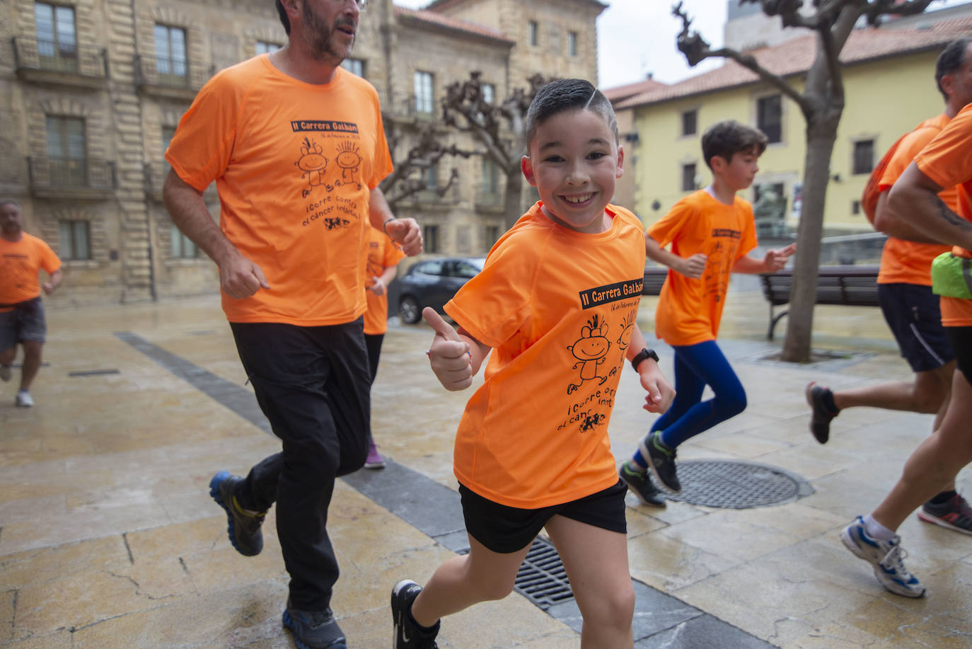 Avilés celebró la II Carrera Galbán contra el cáncer infantil