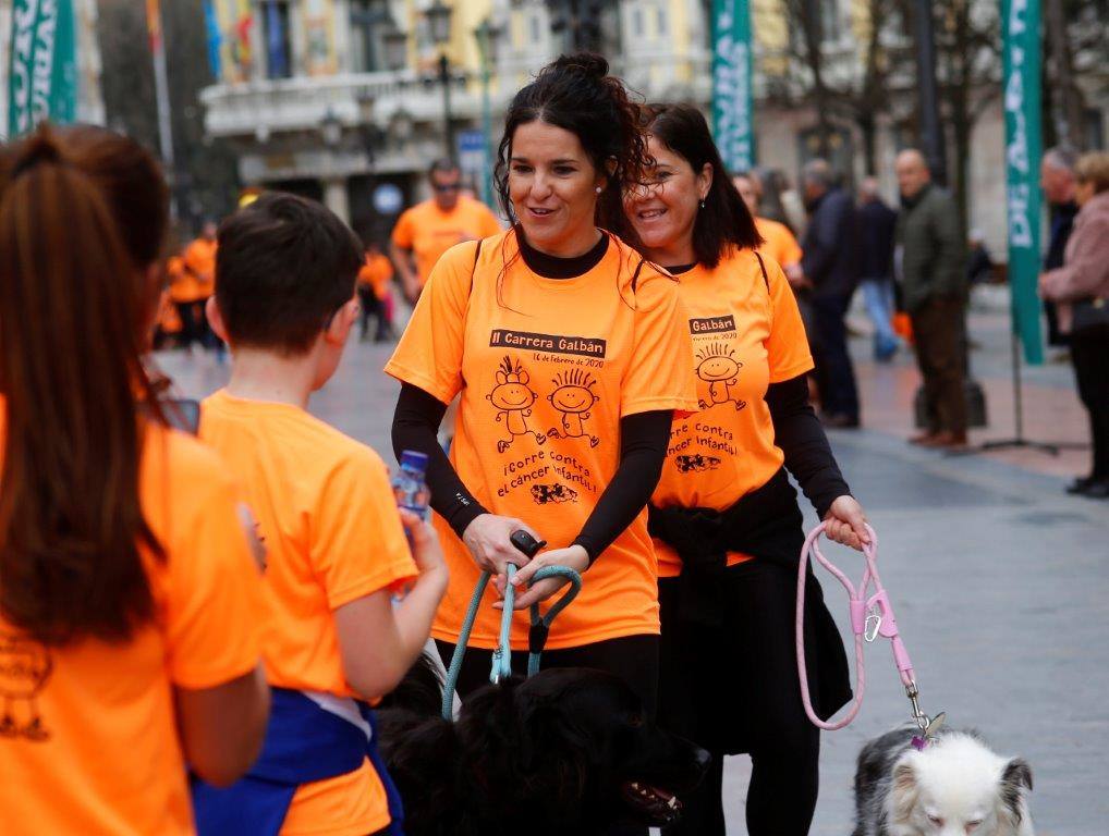 La capital del Principado acogió la II Carrera Galbán para recaudar fondos contra el cáncer infantil