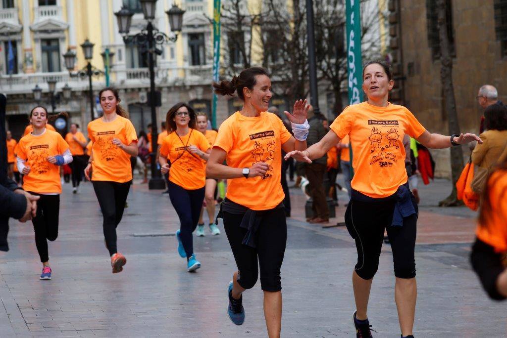 La capital del Principado acogió la II Carrera Galbán para recaudar fondos contra el cáncer infantil