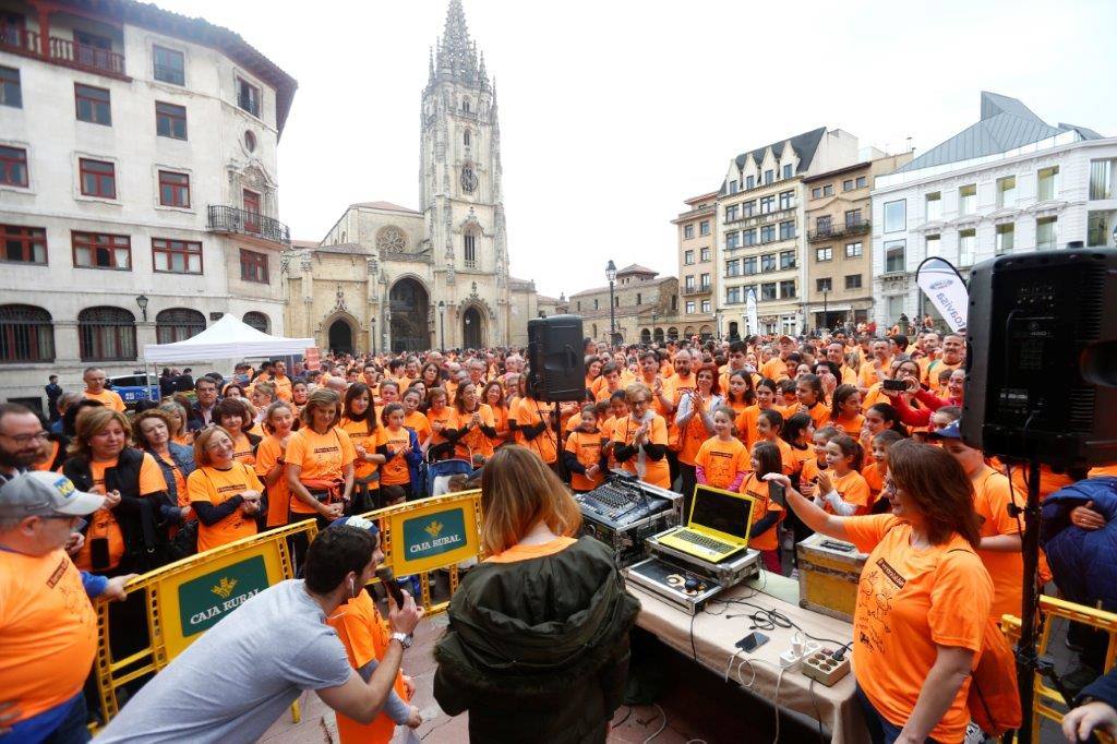 La capital del Principado acogió la II Carrera Galbán para recaudar fondos contra el cáncer infantil