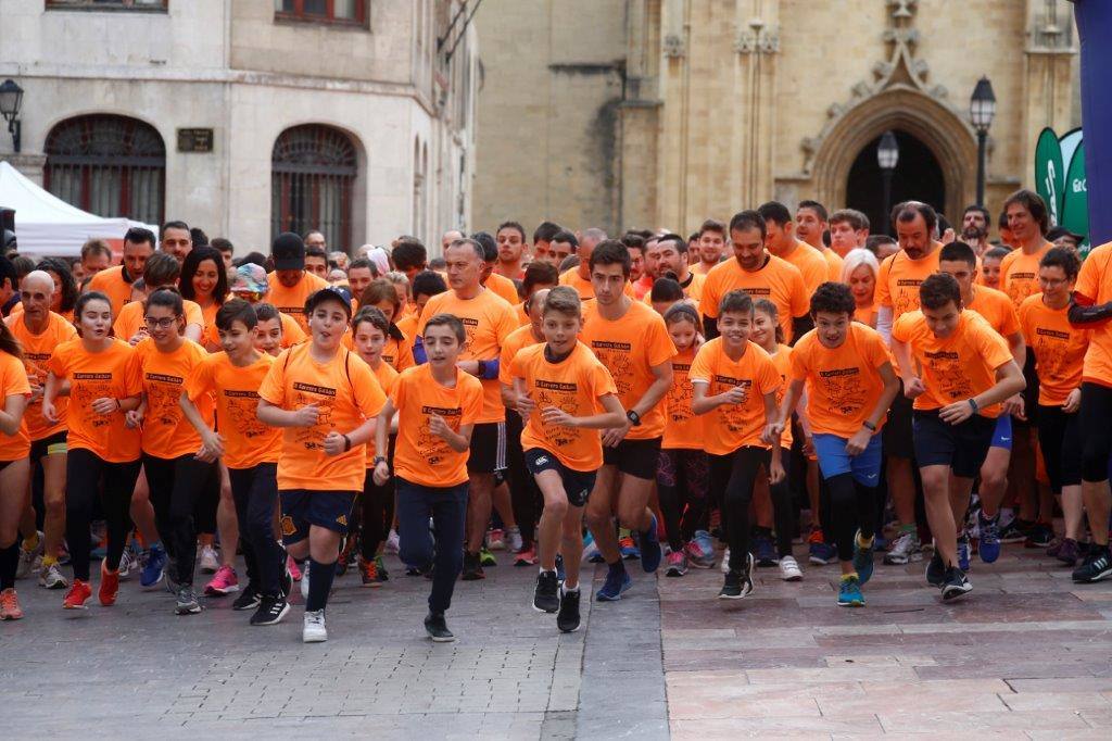 La capital del Principado acogió la II Carrera Galbán para recaudar fondos contra el cáncer infantil