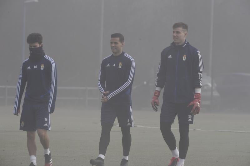 Fotos: Entrenamiento del Real Oviedo (18/02/2020)