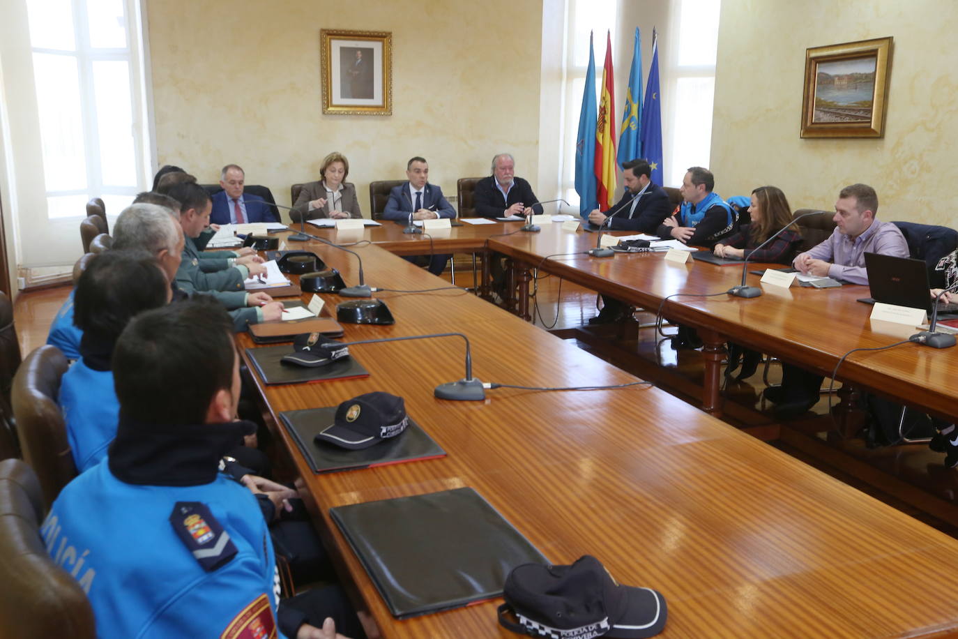 La Junta Local de Seguridad de Corvera se reunió esta mañana