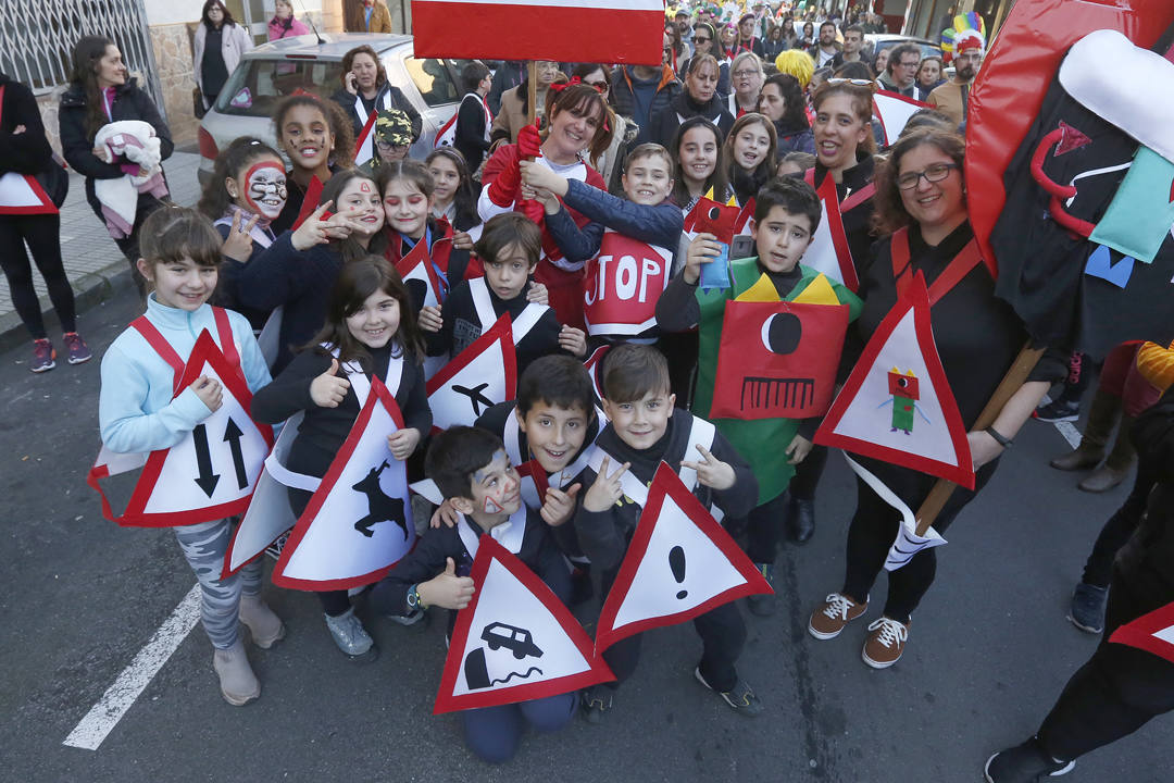 Fotos: Antroxu en la zona oeste de Gijón