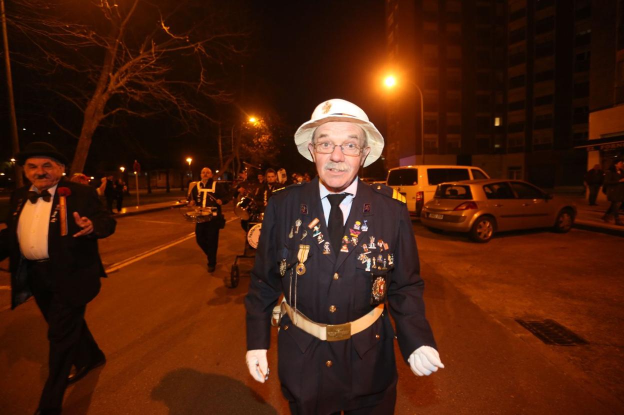 La fanfarria El Felechu no faltó a la cita. 