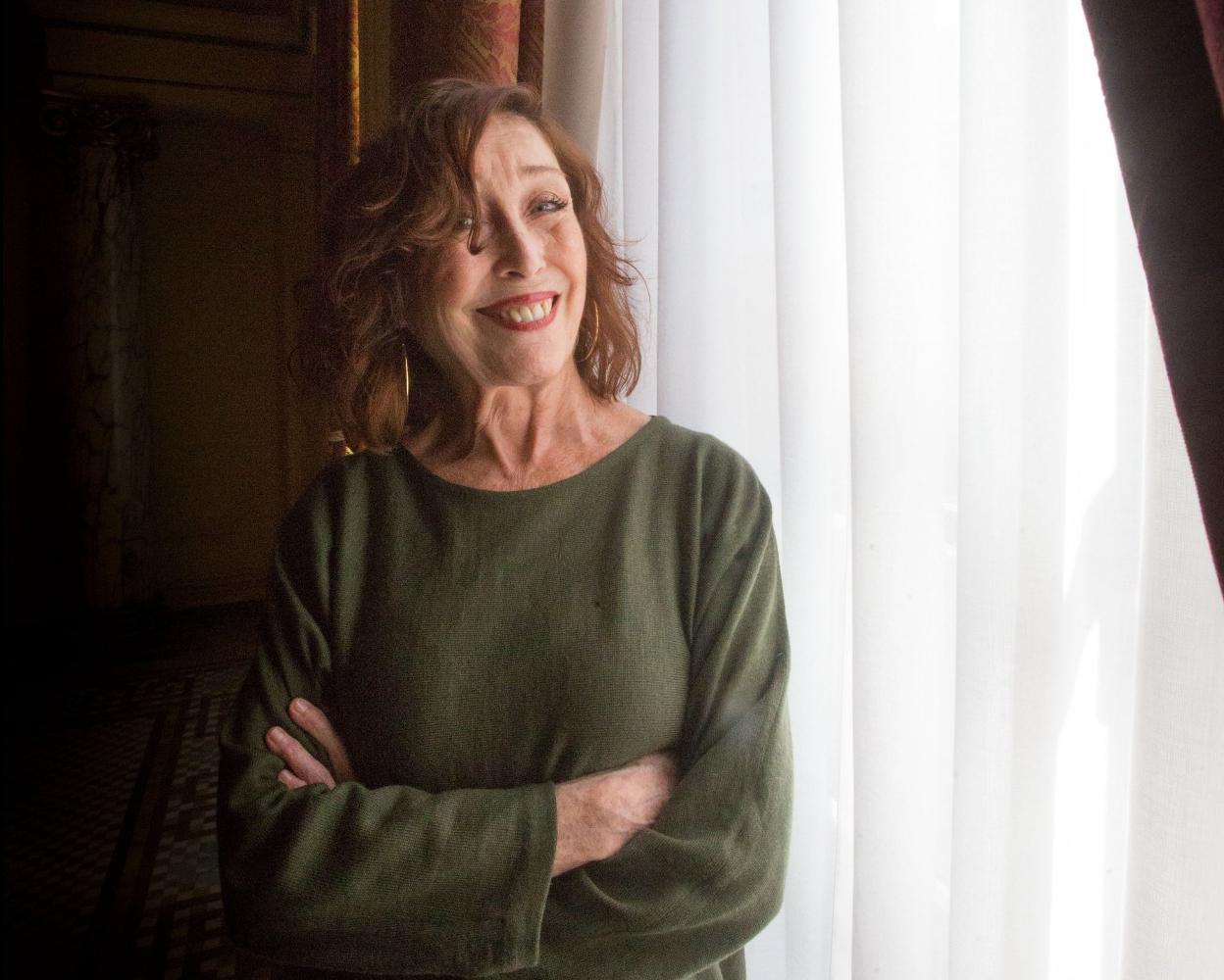 Verónica Forqué, en Avilés. 