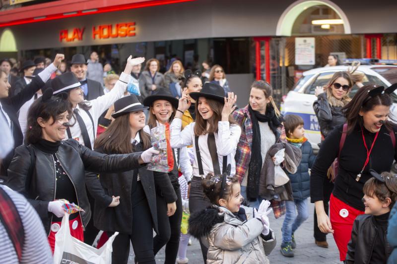 Fotos: Escolinos antroxaos a buen ritmo