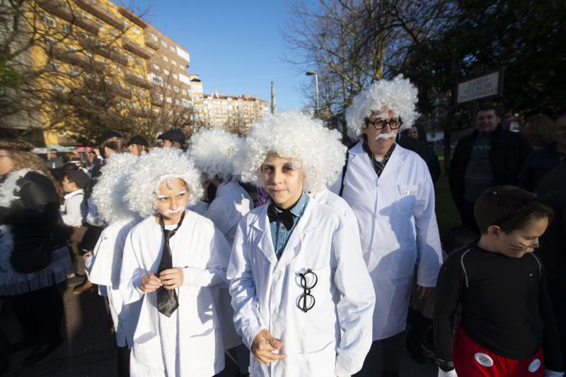 Fotos: Escolinos antroxaos a buen ritmo