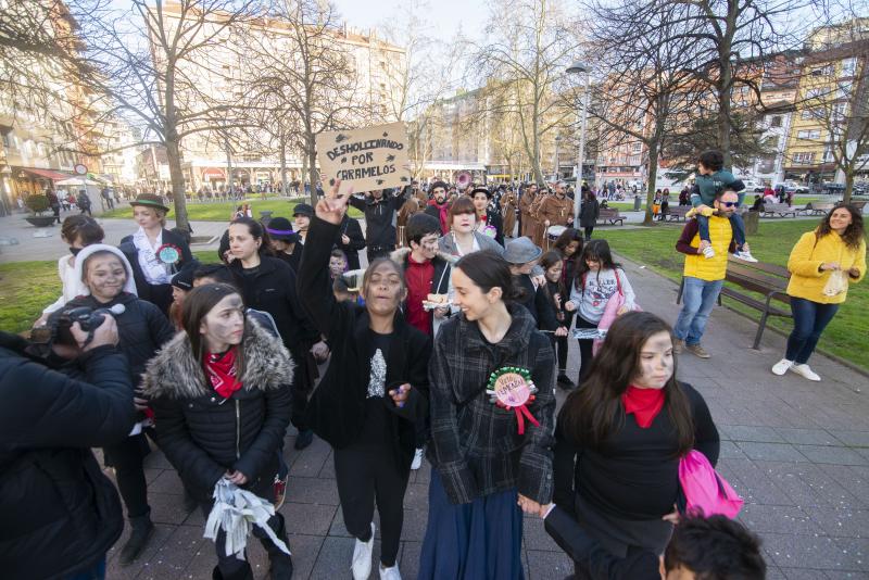 Fotos: Escolinos antroxaos a buen ritmo