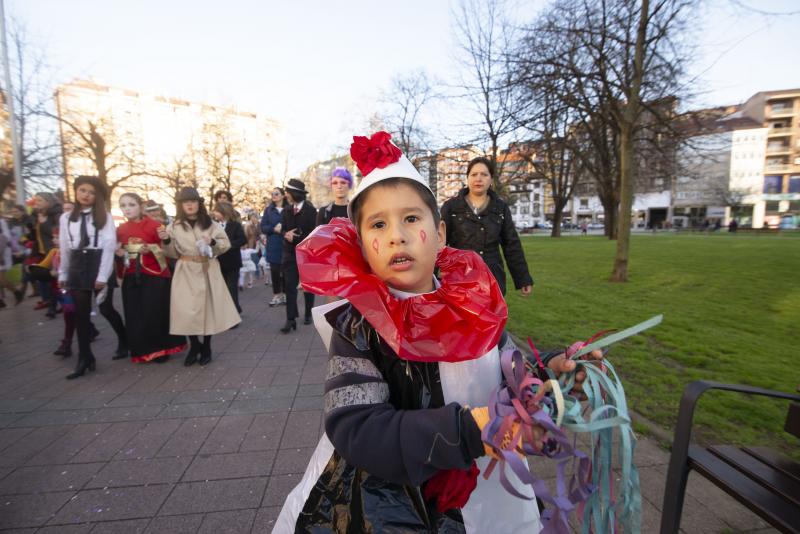 Fotos: Escolinos antroxaos a buen ritmo
