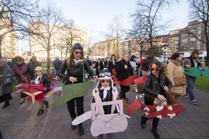 Fotos: Escolinos antroxaos a buen ritmo