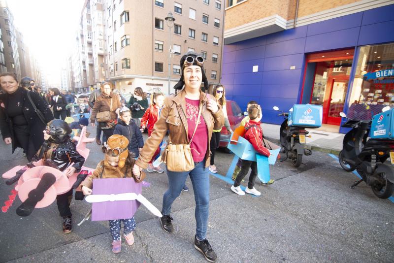 Fotos: Escolinos antroxaos a buen ritmo