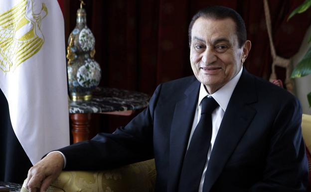 El expresidente egipcio Hosni Mubarak 