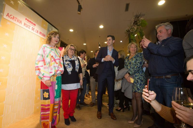 Fotos: Ágatha Ruiz de la Prada, de inauguración en Avilés