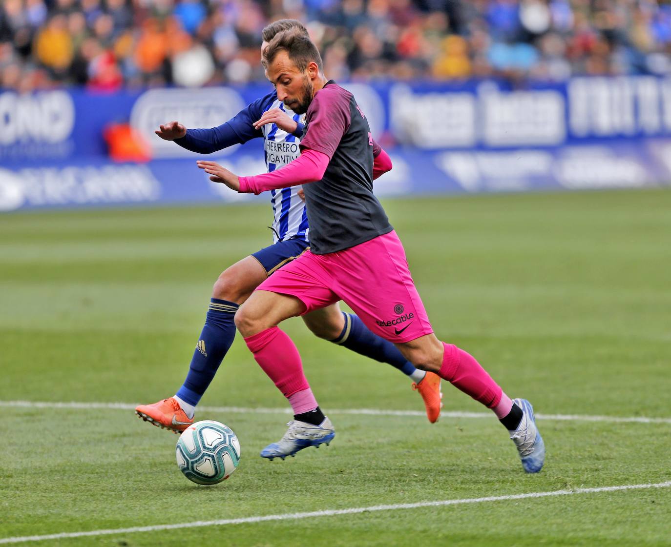 El conjunto rojiblanco cayó en El Toralín debido a un gol Kaxe en el minuto 17. 