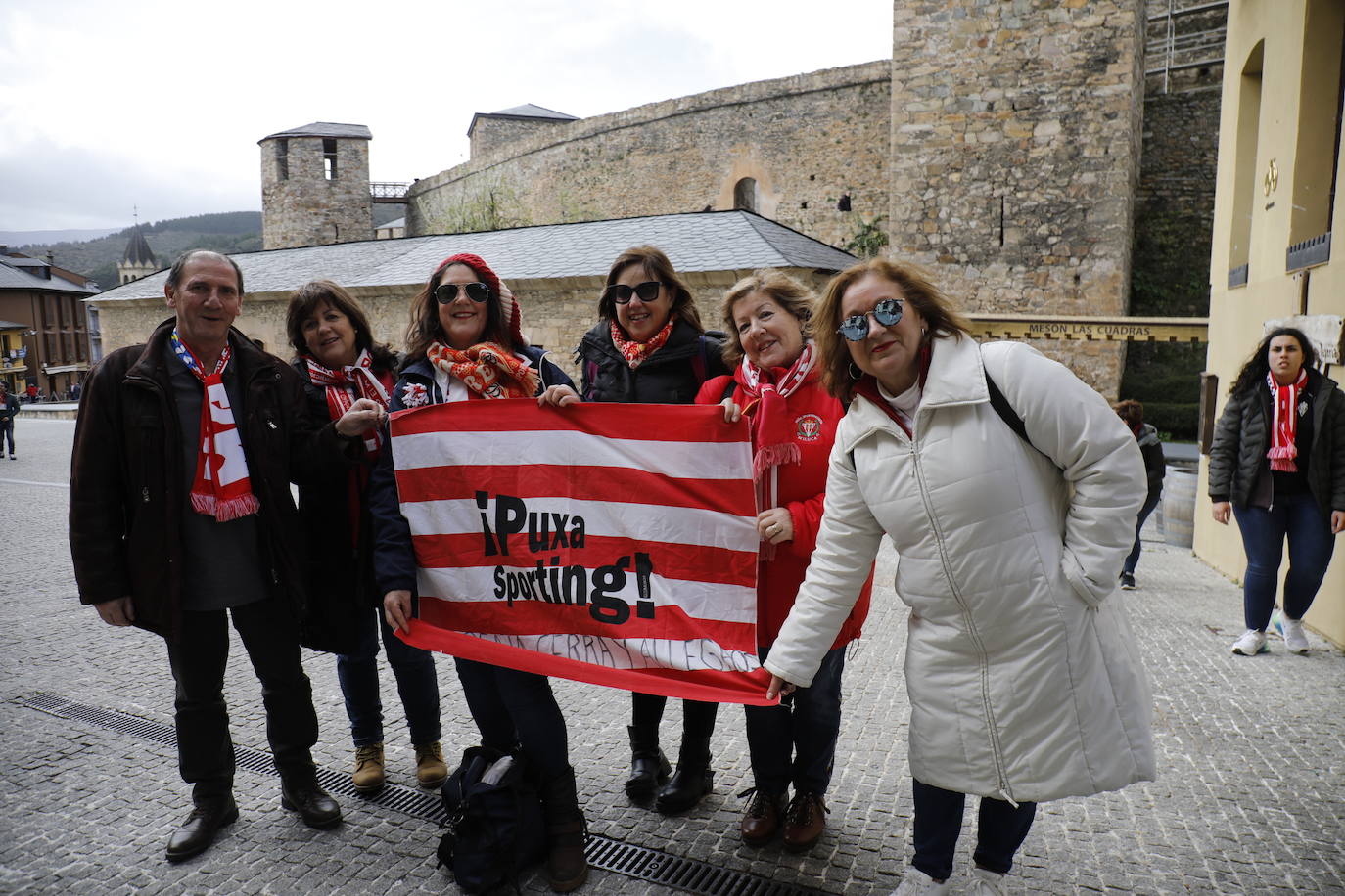 Se esperan unos 2.000 seguidores en las gradas de El Toralín para el importantísimo encuentro de esta tarde del Sporting