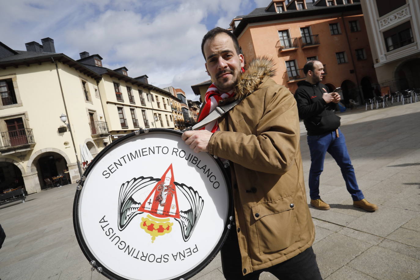 Se esperan unos 2.000 seguidores en las gradas de El Toralín para el importantísimo encuentro de esta tarde del Sporting