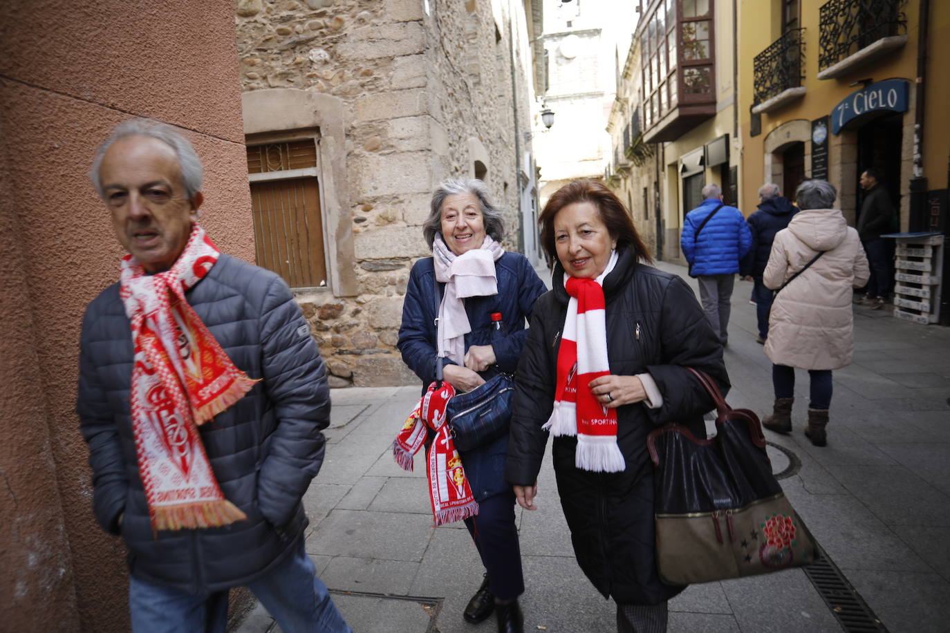 Se esperan unos 2.000 seguidores en las gradas de El Toralín para el importantísimo encuentro de esta tarde del Sporting