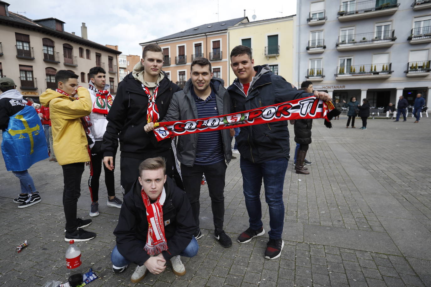 Se esperan unos 2.000 seguidores en las gradas de El Toralín para el importantísimo encuentro de esta tarde del Sporting