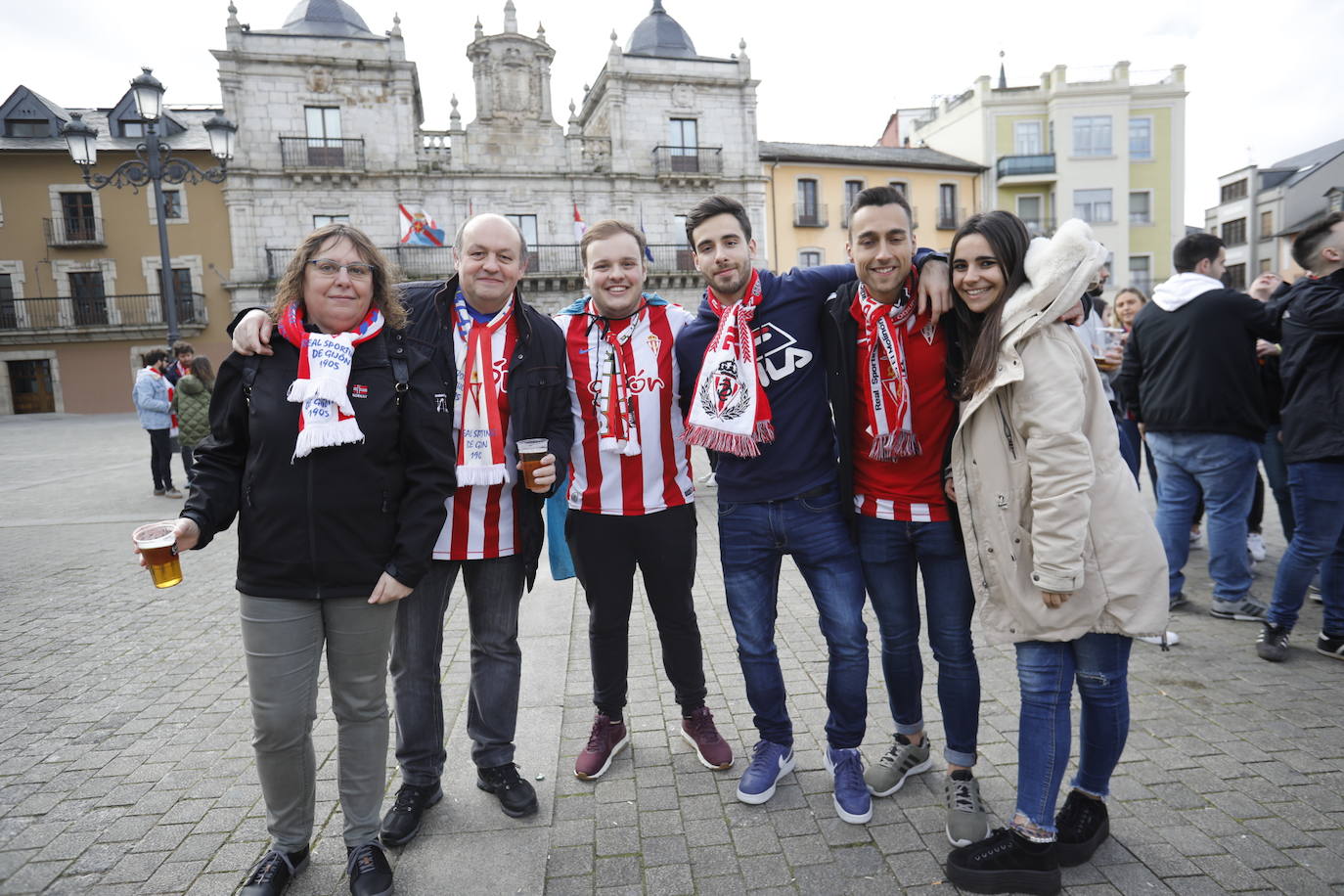 Se esperan unos 2.000 seguidores en las gradas de El Toralín para el importantísimo encuentro de esta tarde del Sporting