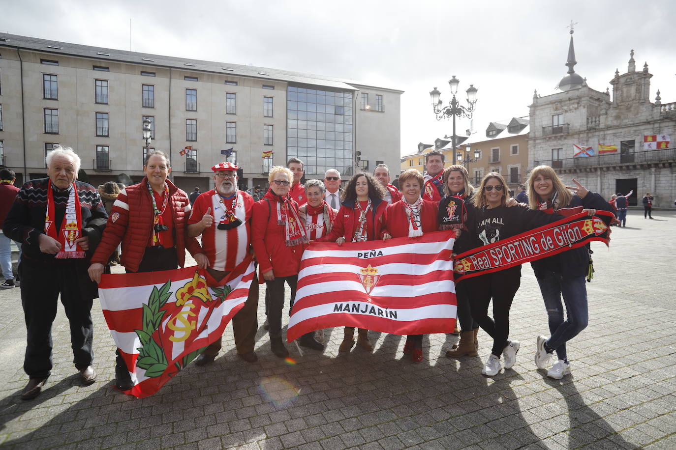 Se esperan unos 2.000 seguidores en las gradas de El Toralín para el importantísimo encuentro de esta tarde del Sporting