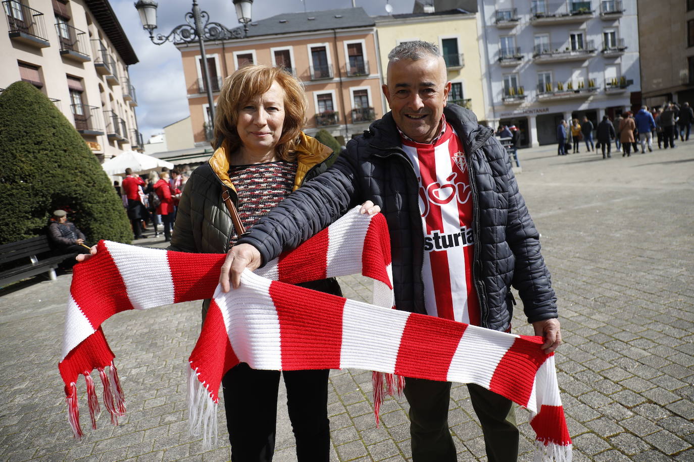 Se esperan unos 2.000 seguidores en las gradas de El Toralín para el importantísimo encuentro de esta tarde del Sporting