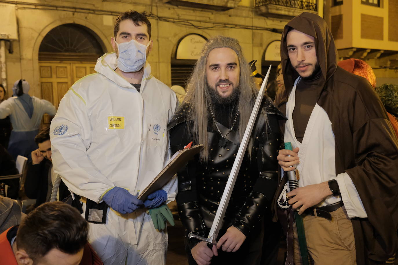 La capital del Principado disfrutó este fin de semana de las fiestas con la presencia de personajes dispares. 