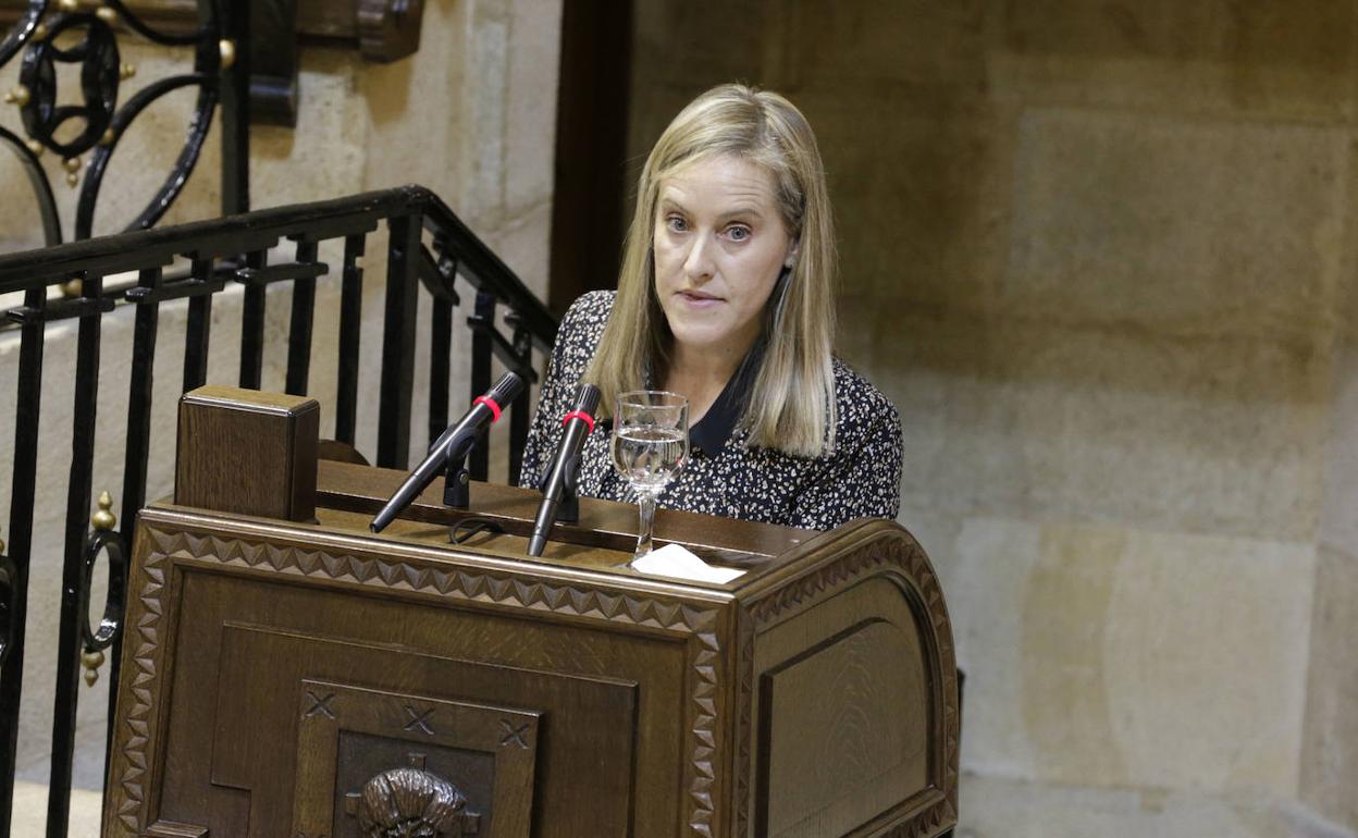 Amaya Fernández, Presidenta interina del PP vasco. 