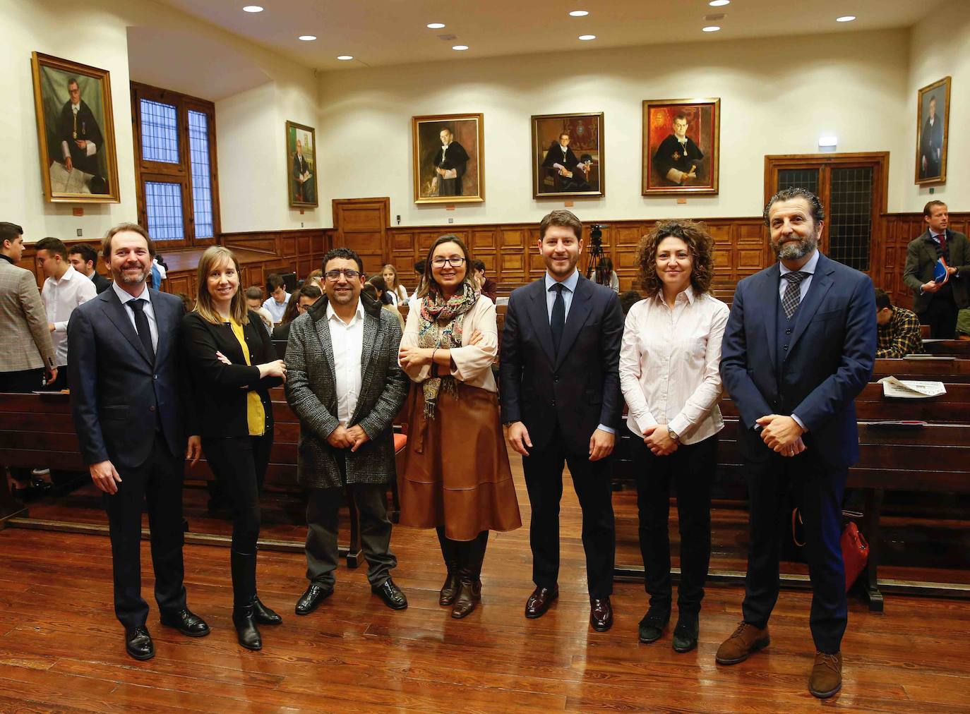 El programa de fomento de la cultura emprendedora organizado por EL COMERCIO selecciona a los ganadores de su séptima edición en el Edificio Histórico de la Universidad de Oviedo