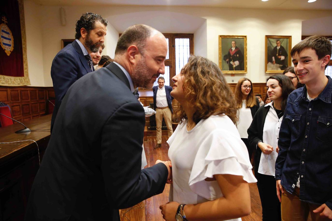 El programa de fomento de la cultura emprendedora organizado por EL COMERCIO selecciona a los ganadores de su séptima edición en el Edificio Histórico de la Universidad de Oviedo